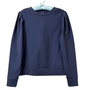 Ann Taylor Puff Sleeve Sweatshirt Size Small